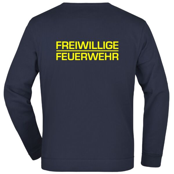 Sweatshirt | Freiwillige Feuerwehr mit Namen Navy
