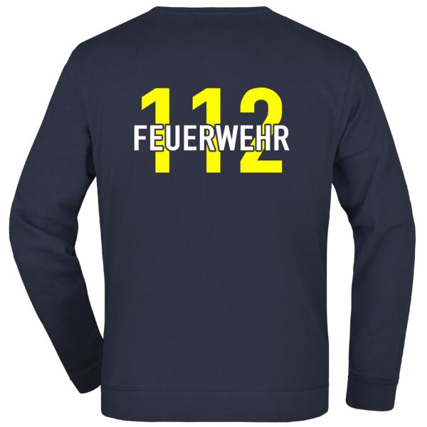 Sweatshirt | Feuerwehr 112 Notruf Navy