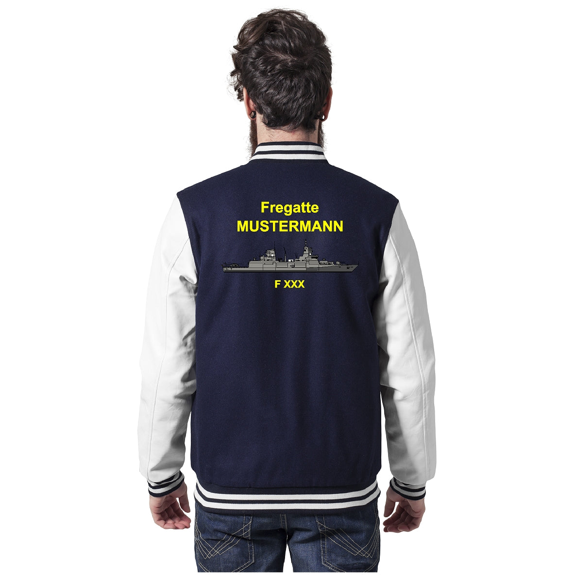 College Sweat Jacke | Deutsche Marine Fregatte F125