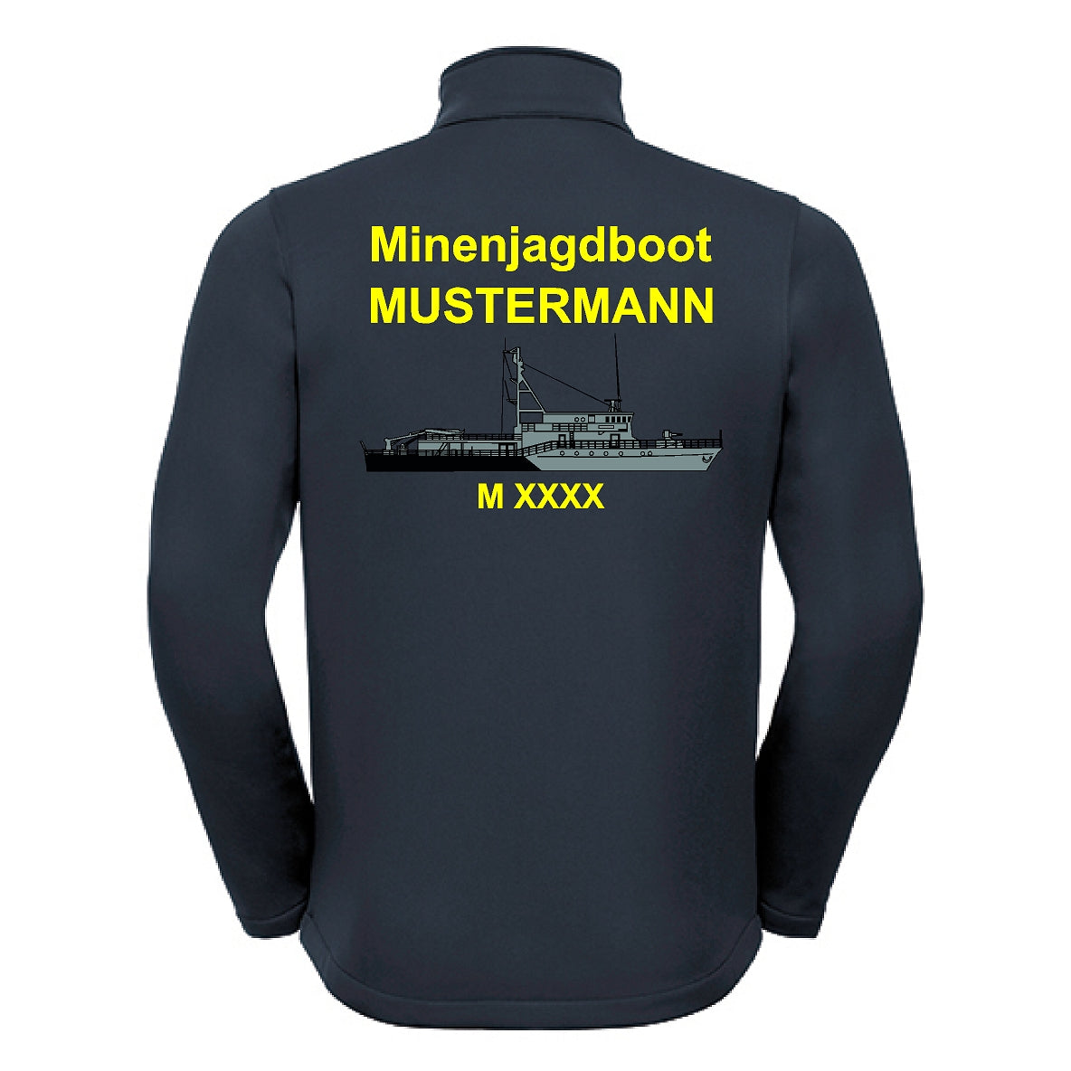Softshell Jacke Classic | Deutsche Marine Minenjagdboot 332
