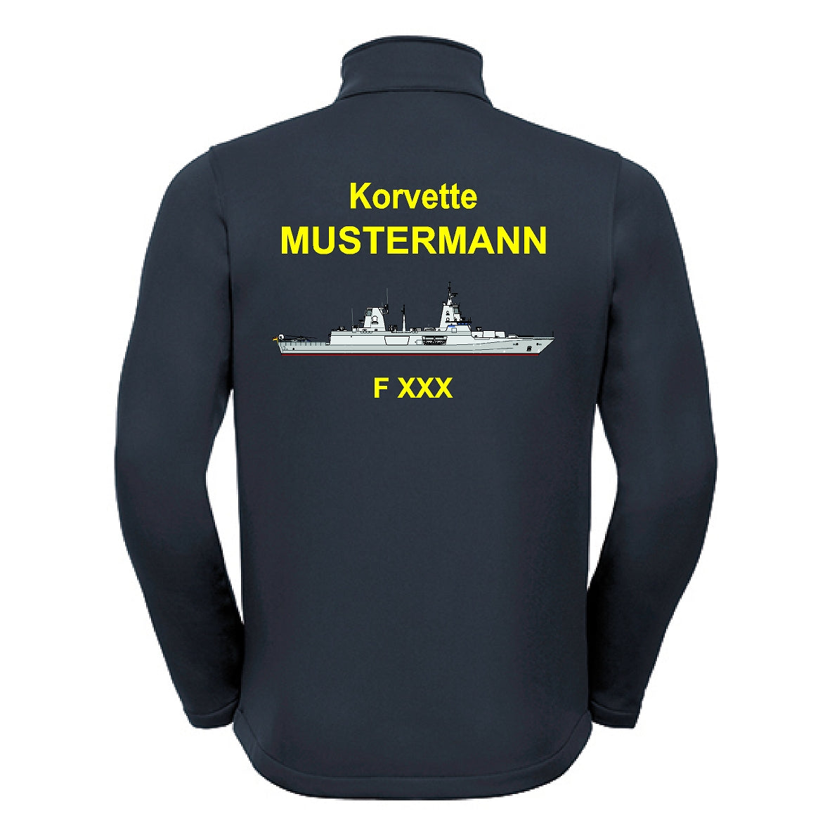Softshell Jacke Classic | Deutsche Marine Korvette K130