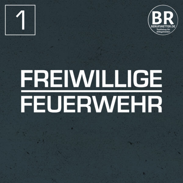 Winter Softshell Jacke | Freiwillige Feuerwehr mit Namen Schwarz