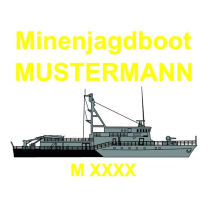 Snapback Cap | Deutsche Marine Minenjagdboot 332