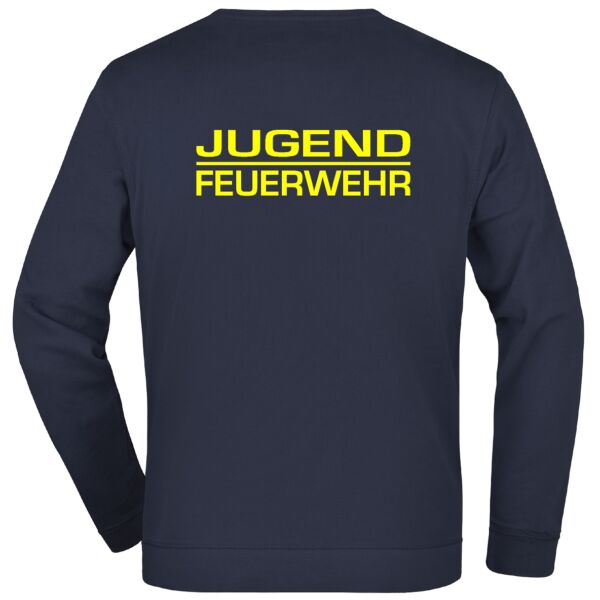 Sweatshirt | Jugendfeuerwehr mit Balken Navy