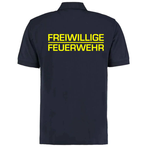 Poloshirt | Freiwillige Feuerwehr Classic mit Name Navy