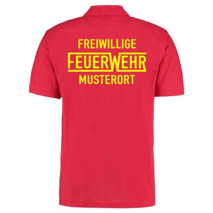 Poloshirt | Freiwillige Feuerwehr mit Ortsname Rot