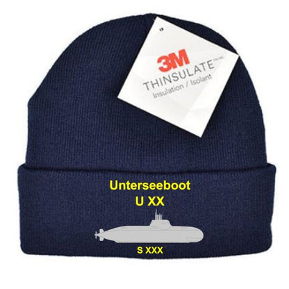 Premium Beanie Thinsulate | Deutsche Marine U-Boot 212A Navy