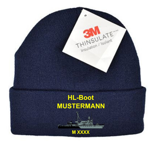 Premium Beanie Thinsulate | Deutsche Marine HL-Boot 352 Navy