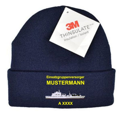 Premium Beanie Thinsulate | Deutsche Marine EGV 702 Navy