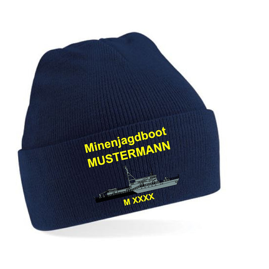 Basic Beanie | Deutsche Marine Minenjagdboot 332 Navy