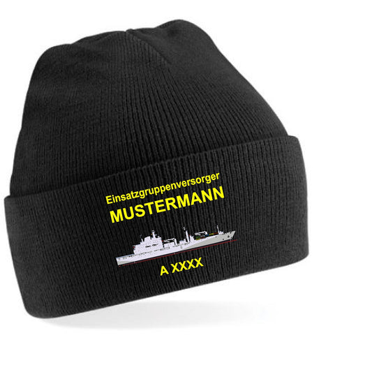 Basic Beanie | Deutsche Marine EGV 702 Schwarz