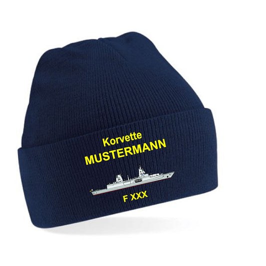 Basic Beanie | Deutsche Marine Korvette K130 Navy