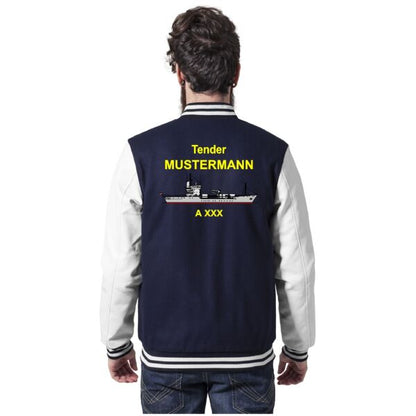 College Sweat Jacke | Deutsche Marine Tender 404