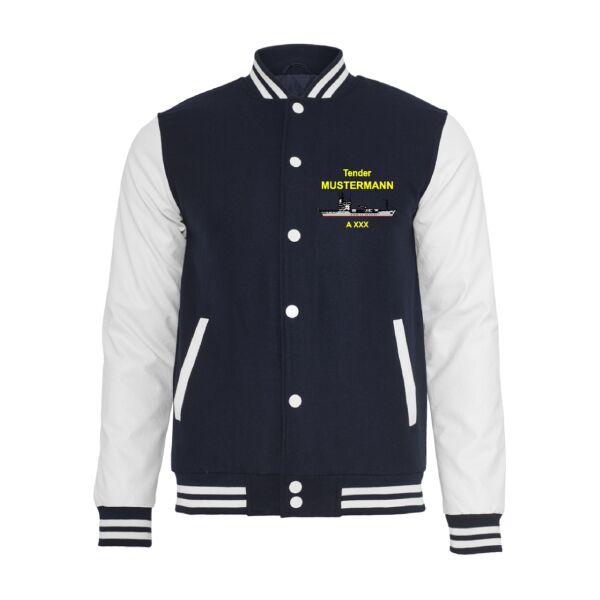 College Sweat Jacke | Deutsche Marine Tender 404