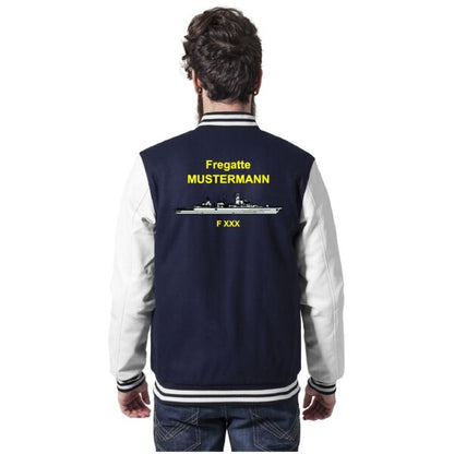 College Sweat Jacke | Deutsche Marine Fregatte F123