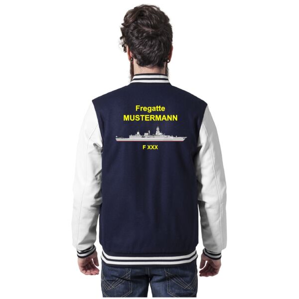 College Sweat Jacke | Deutsche Marine Fregatte F124