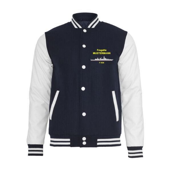 College Sweat Jacke | Deutsche Marine Fregatte F124