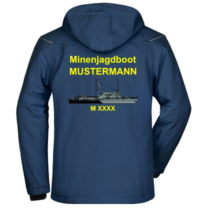 Winter Softshell Jacke | Deutsche Marine Minenjagdboot 332