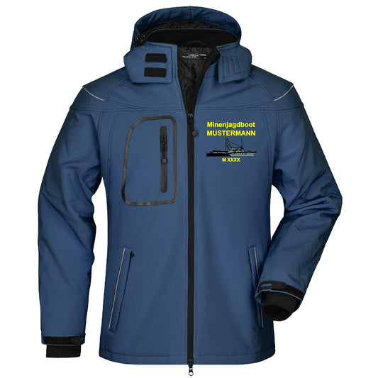 Winter Softshell Jacke | Deutsche Marine Minenjagdboot 332