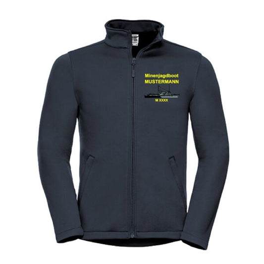 Softshell Jacke Classic | Deutsche Marine Minenjagdboot 332