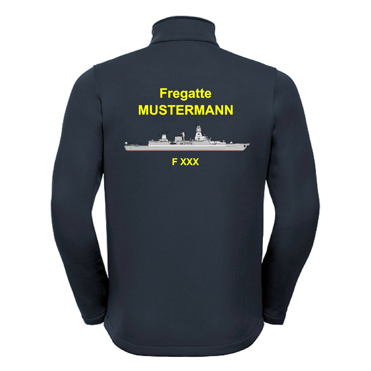 Softshell Jacke Classic | Deutsche Marine Fregatte F124