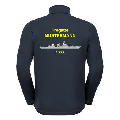 Softshell Jacke Classic | Deutsche Marine Fregatte F124
