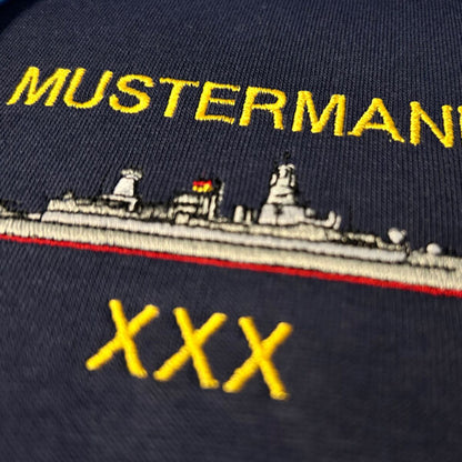 Basic Beanie | Deutsche Marine Minenjagdboot 332 Schwarz