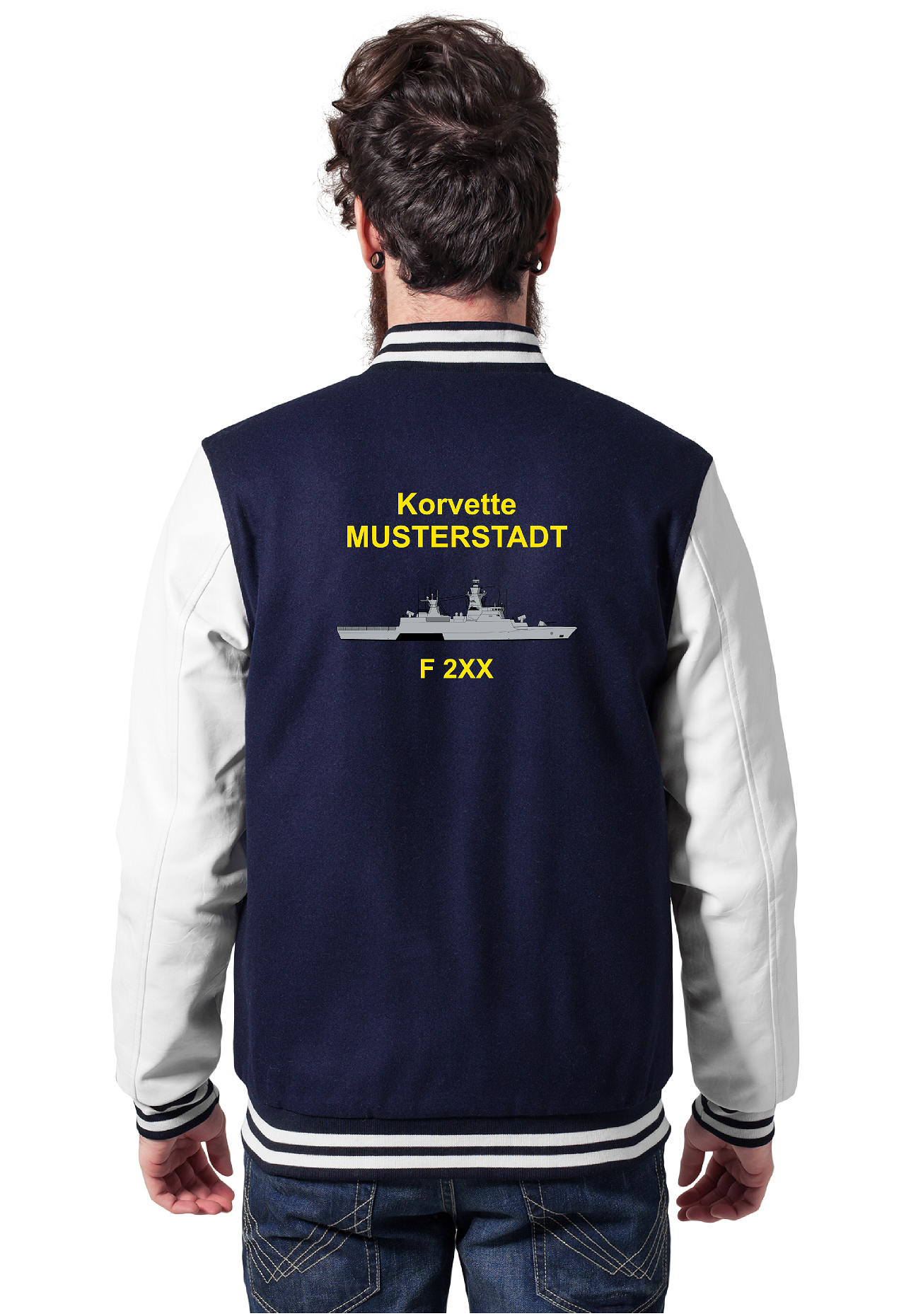 College Sweat Jacke | Deutsche Marine Korvette K130