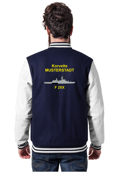 College Sweat Jacke | Deutsche Marine Korvette K130