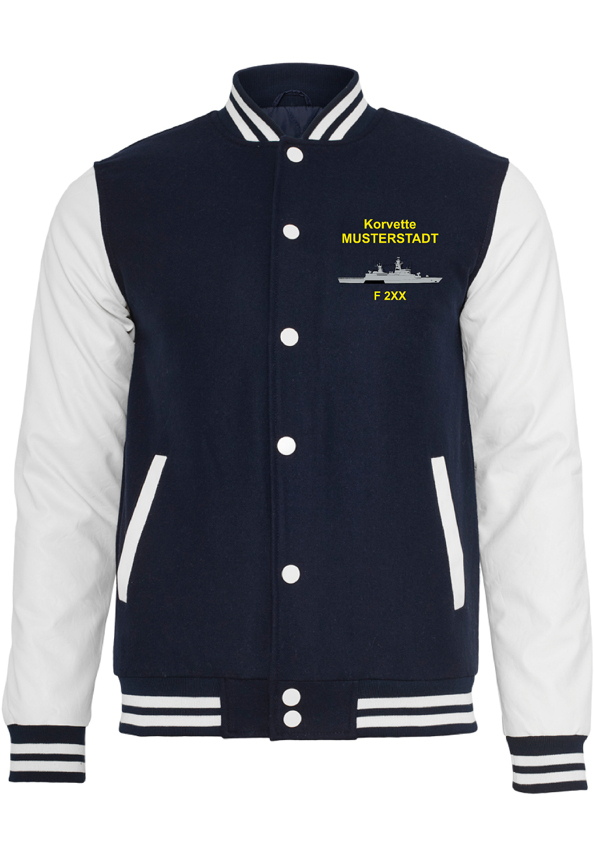 College Sweat Jacke | Deutsche Marine Korvette K130