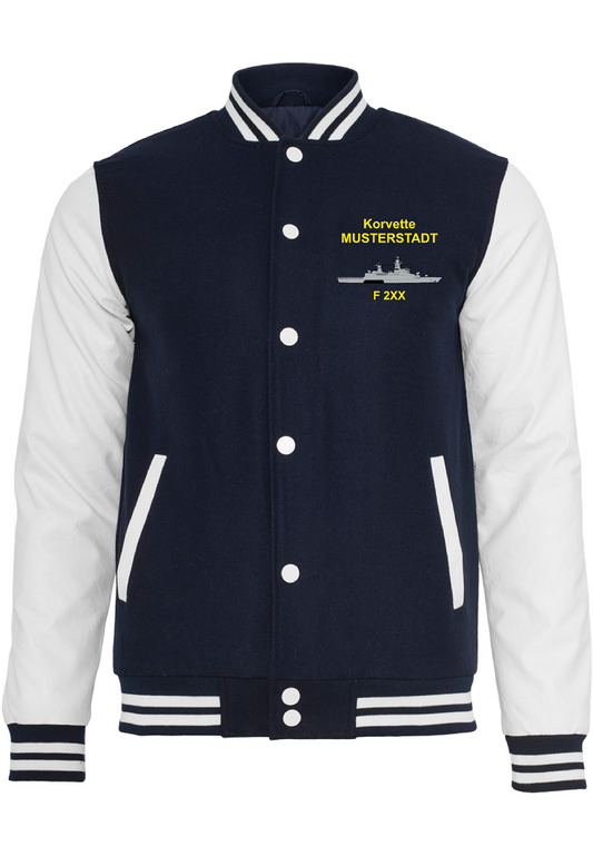 College Sweat Jacke | Deutsche Marine Korvette K130