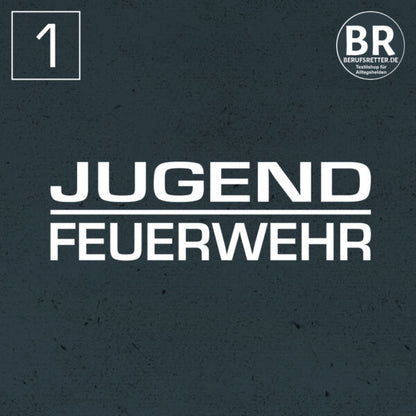 Sweatshirt | Jugendfeuerwehr mit Balken Navy