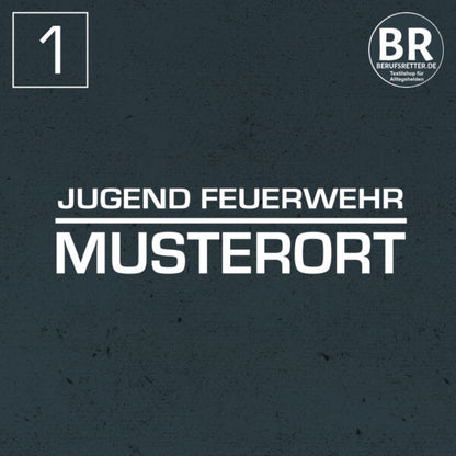 Sweatshirt | Jugendfeuerwehr mit Ortsnamen Rot