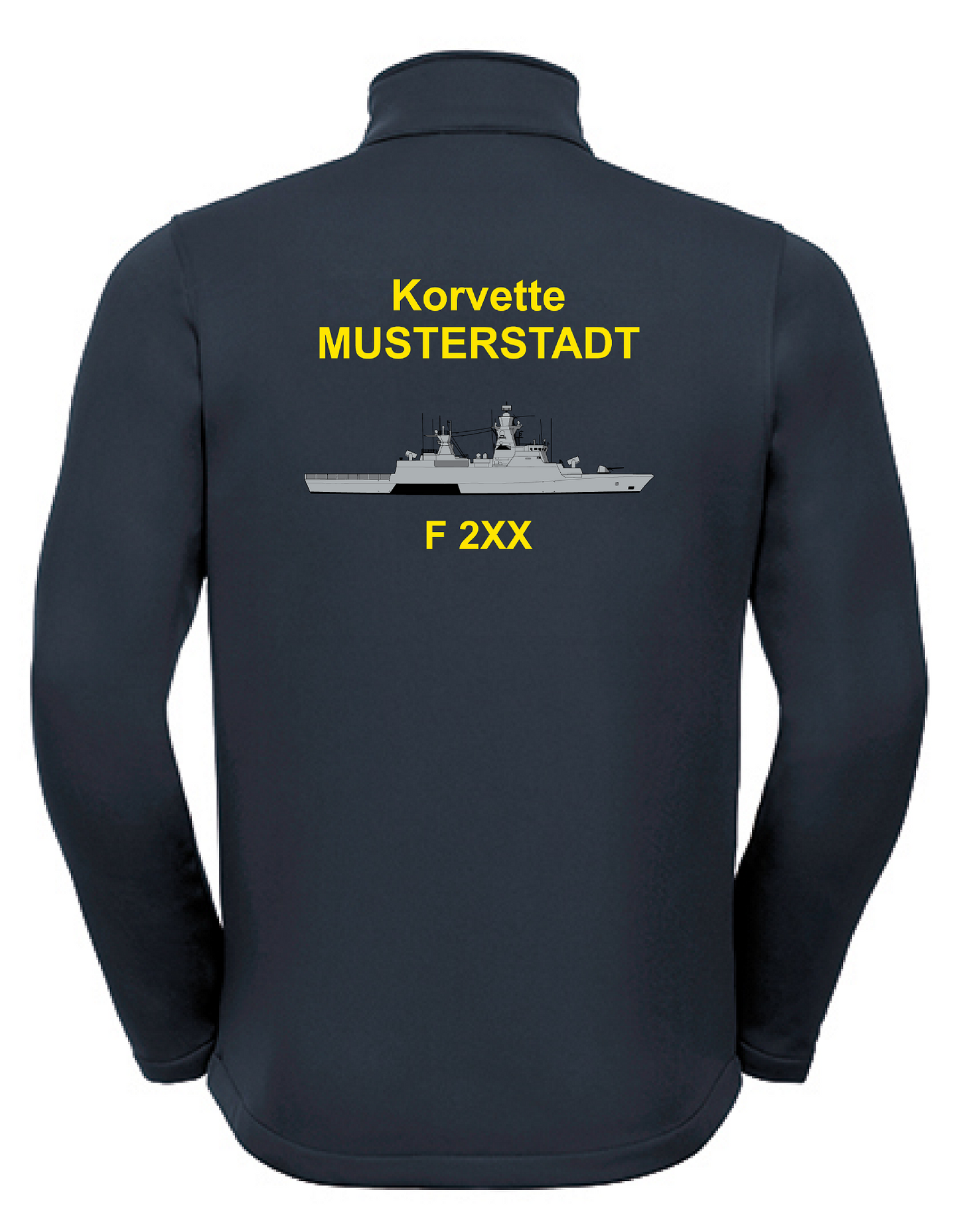 Softshell Jacke Classic | Deutsche Marine Korvette K130
