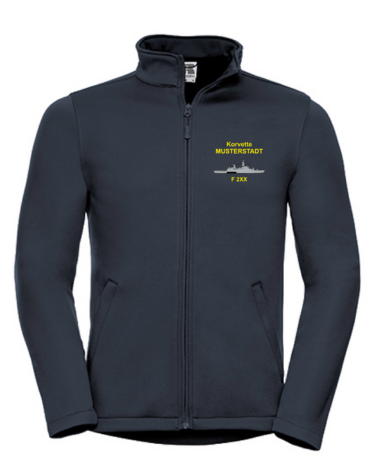 Softshell Jacke Classic | Deutsche Marine Korvette K130