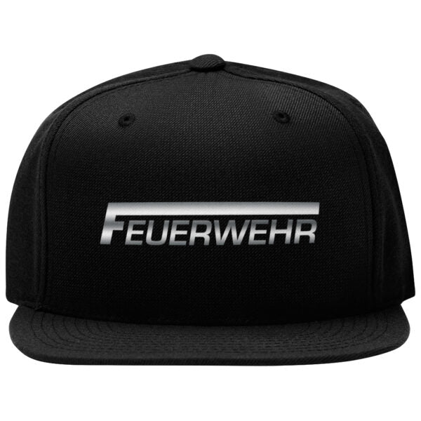 Snap Back Cap Unisex | Feuerwehr Classic Schwarz