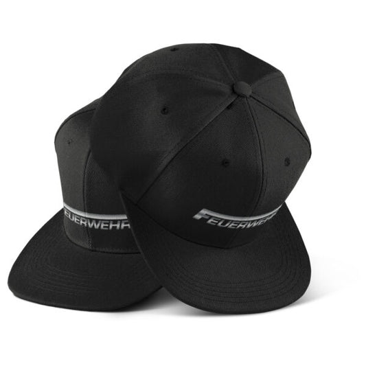 Snap Back Cap Unisex | Feuerwehr Classic Schwarz