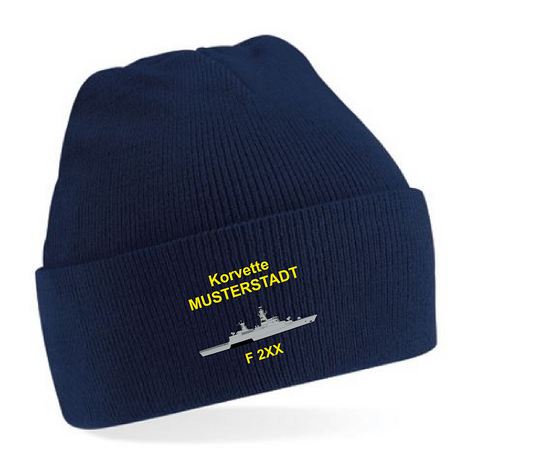 Basic Beanie | Deutsche Marine Korvette K130 Navy