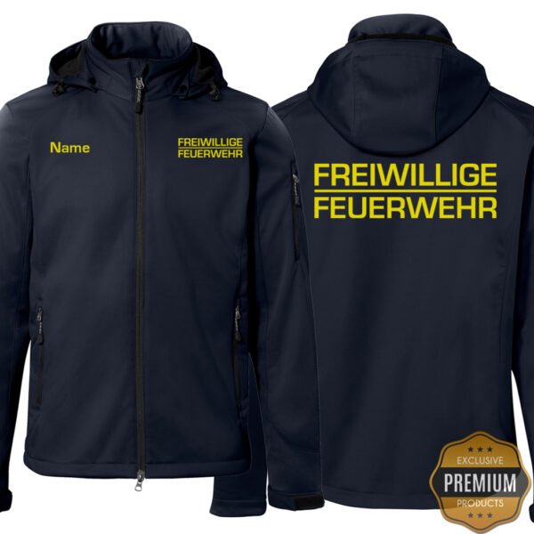 Softshelljacke Herren | Freiwillige Feuerwehr Classic Premium Navy