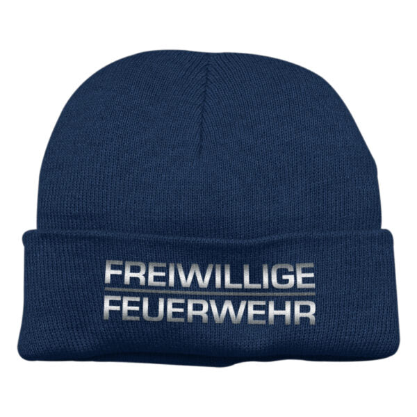 Strickmütze Unisex | Freiwillige Feuerwehr Classic Navy