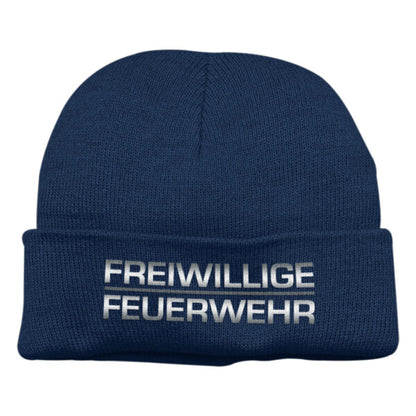 Strickmütze Unisex | Freiwillige Feuerwehr Classic Navy